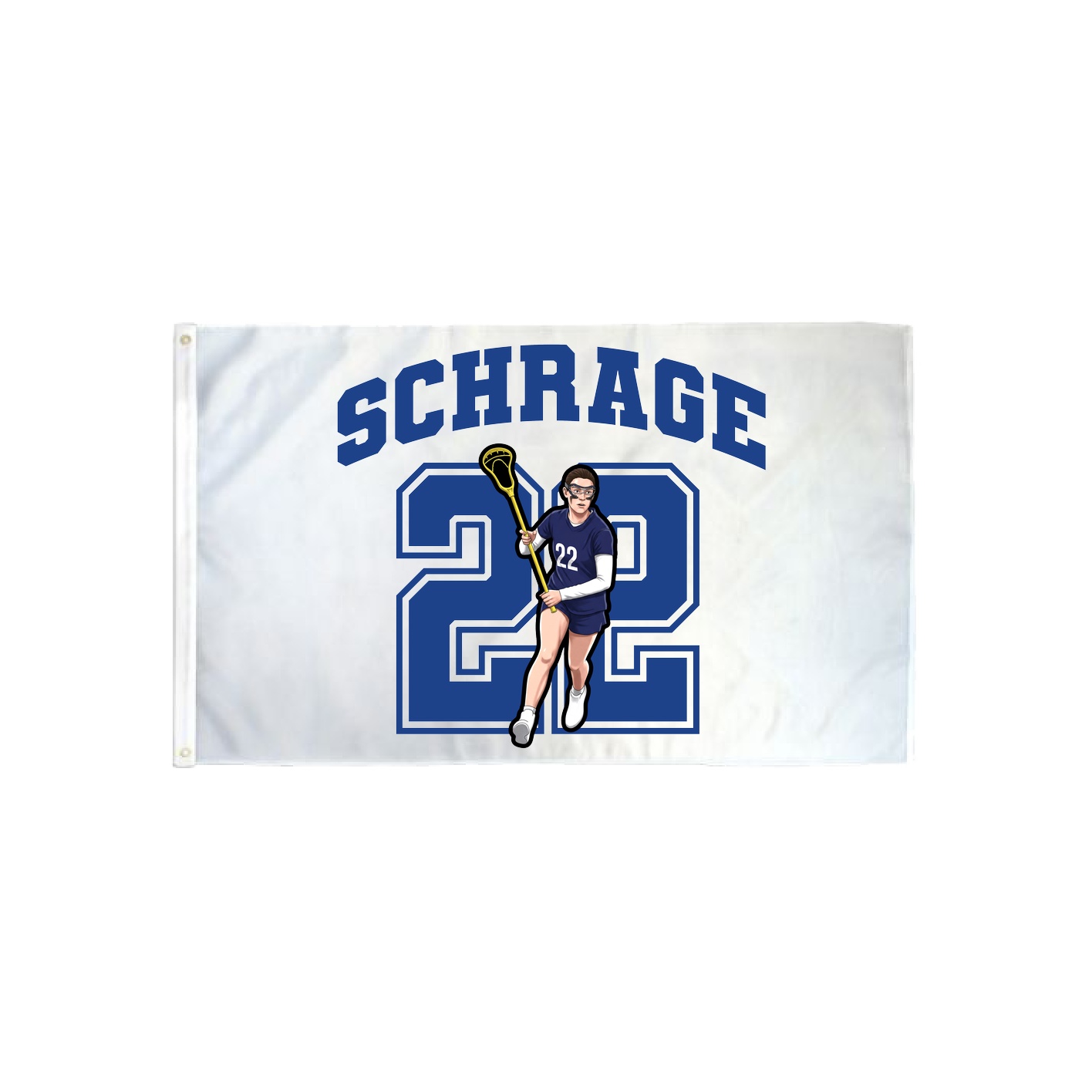 3x5 Flag — Number in Classic