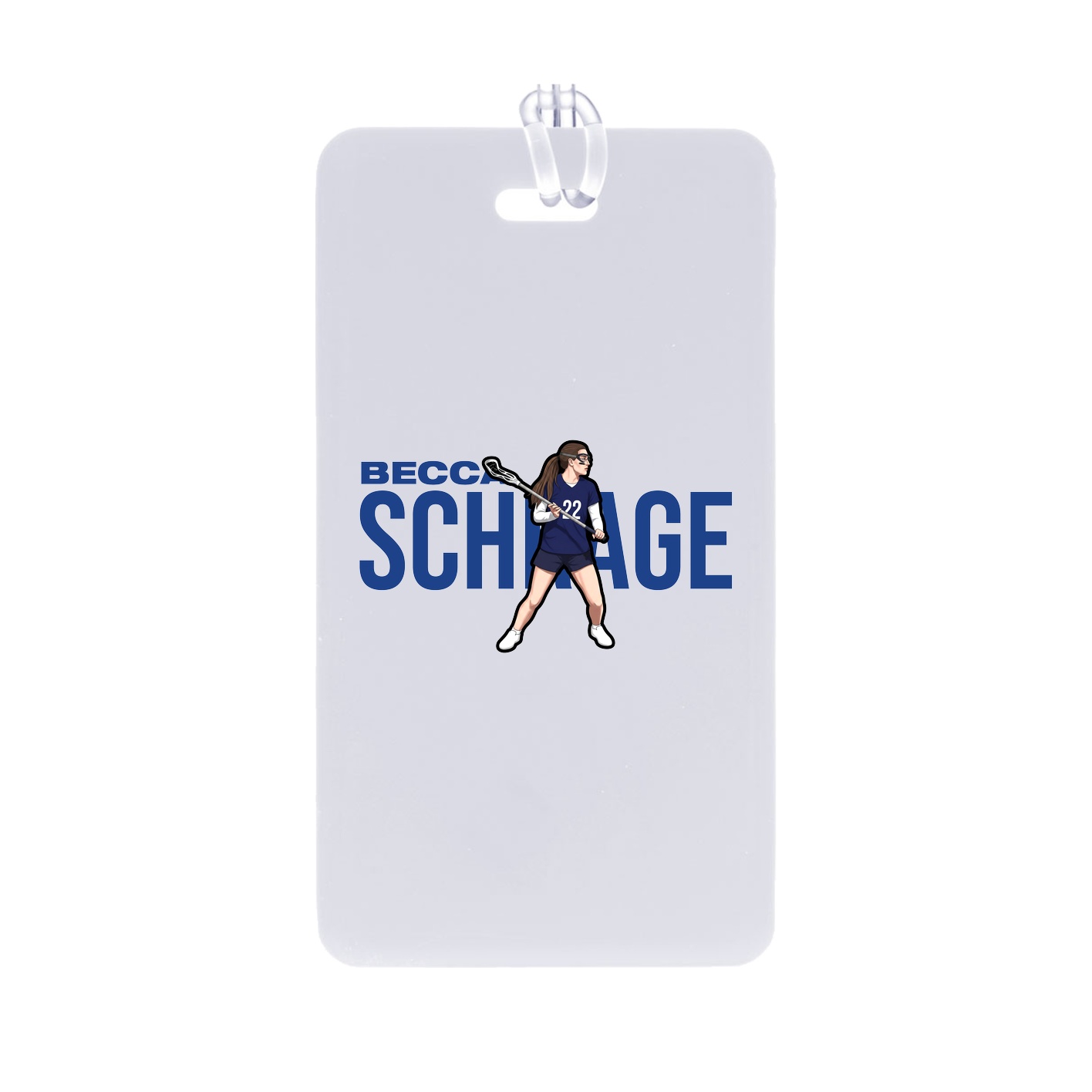 Bag Tag — Player Name in Classic
