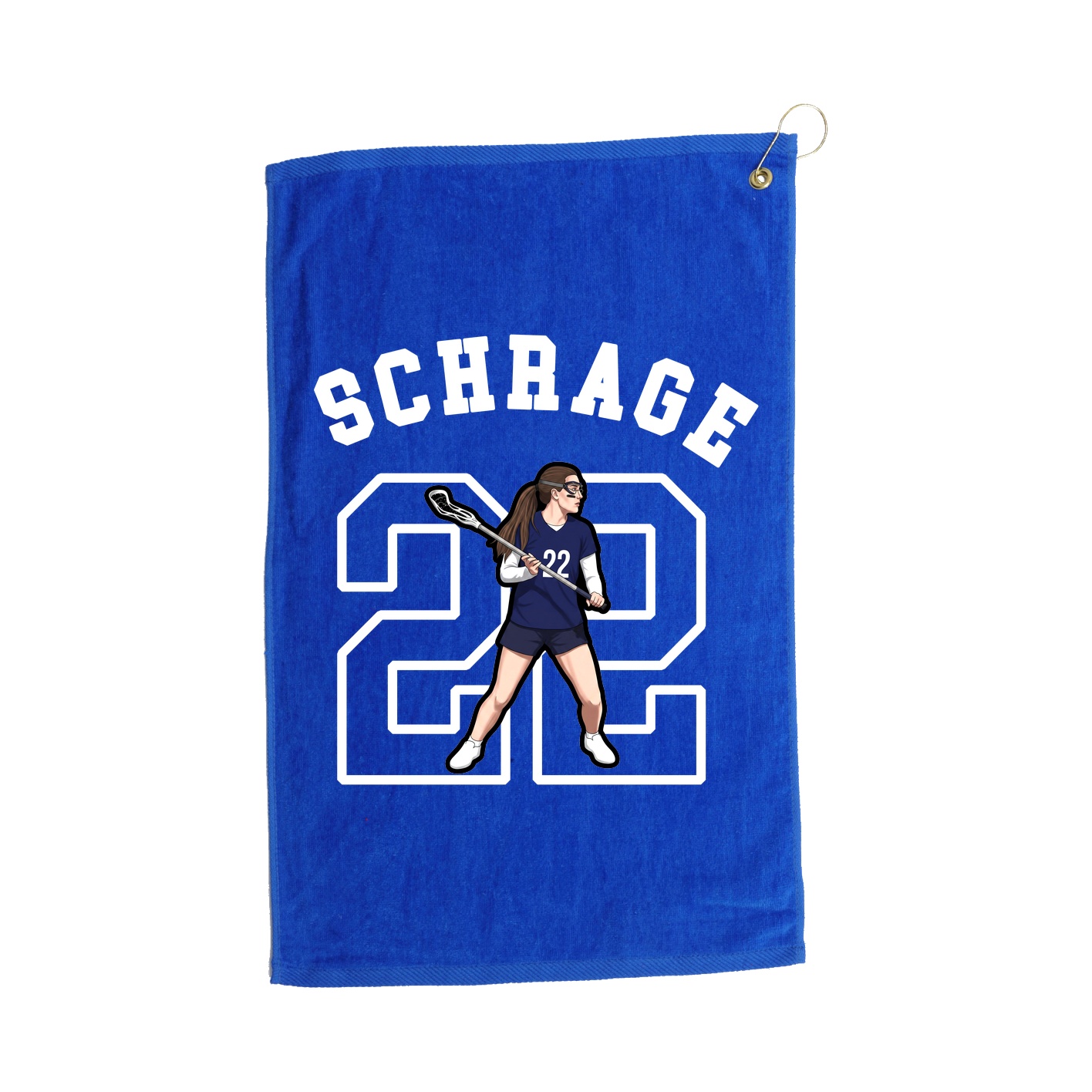 Golf Towel — Shirsey Arch in Royal