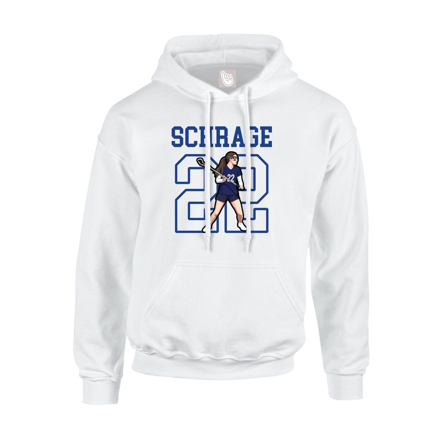 Youth Hoodie — Shirsey in White