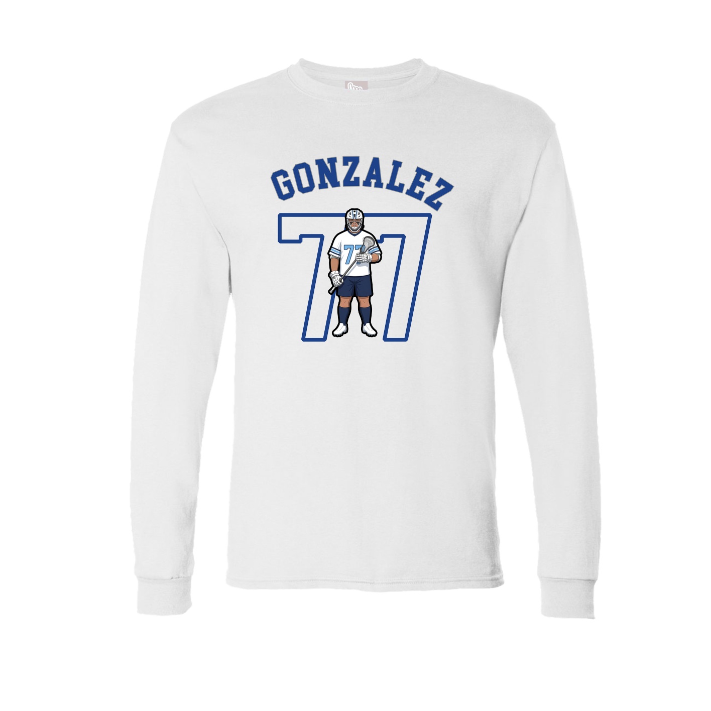 Long Sleeve Tee — Shirsey Arch in White