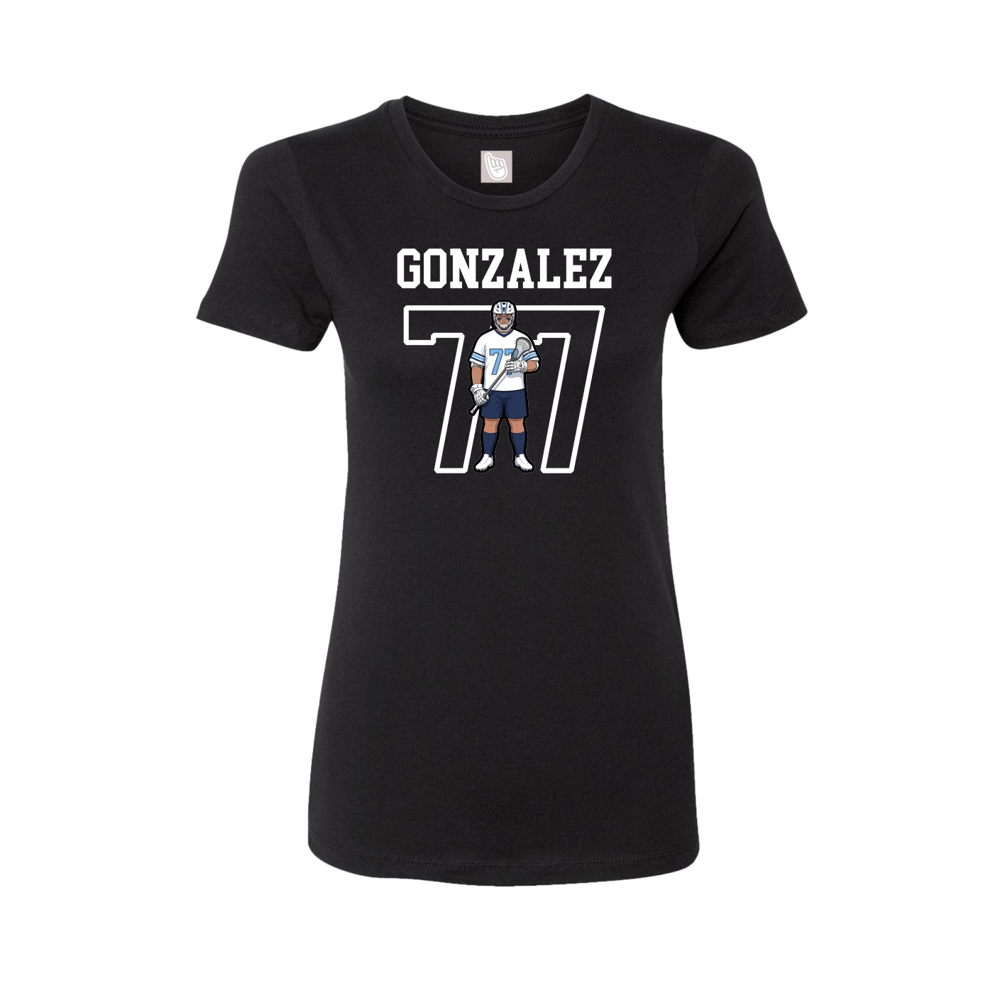 Fitted Women's Tee — Shirsey in Black