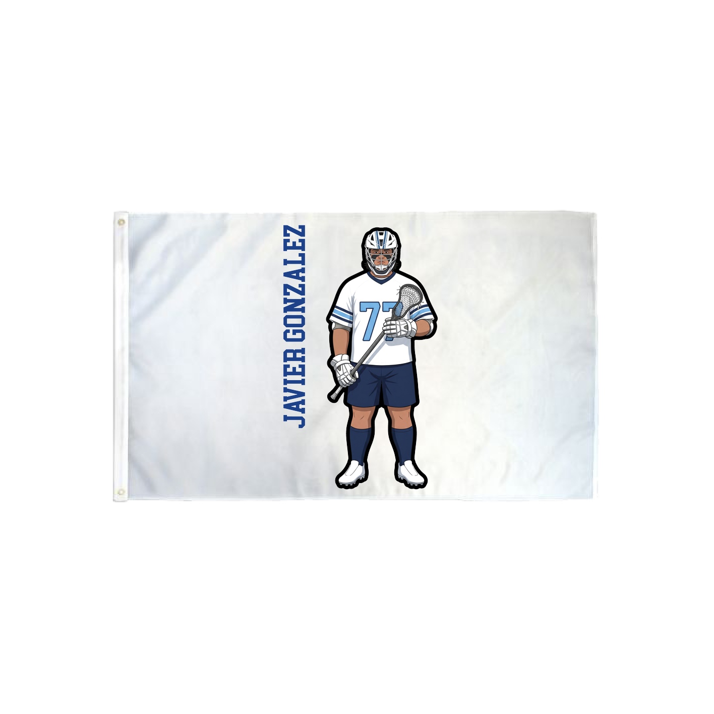3x5 Flag — Name Vertical in Classic