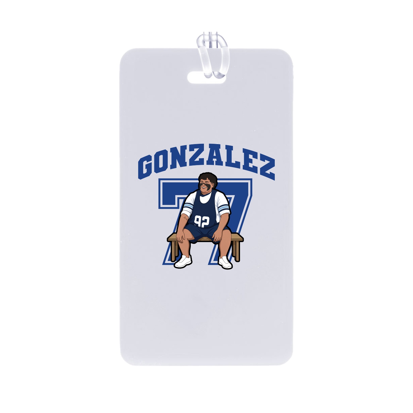 Bag Tag — Number in Classic
