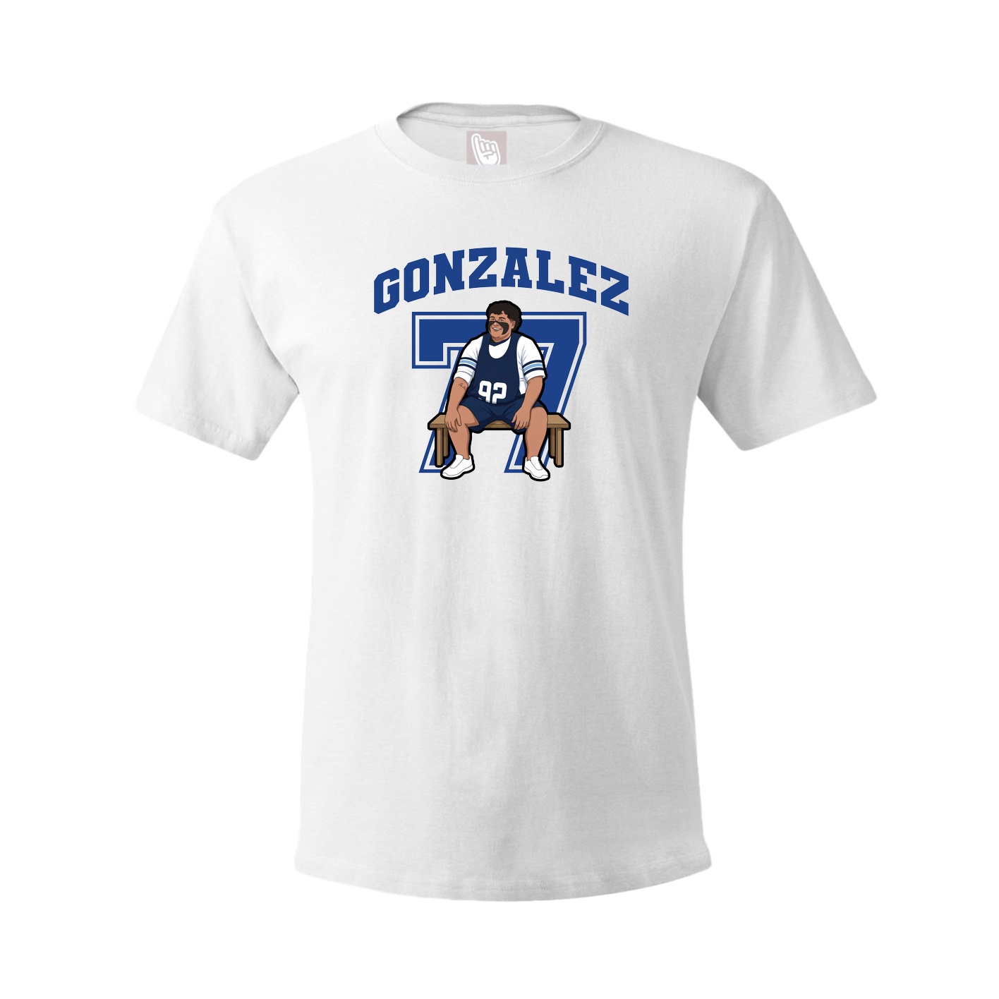 Tee — Number in White