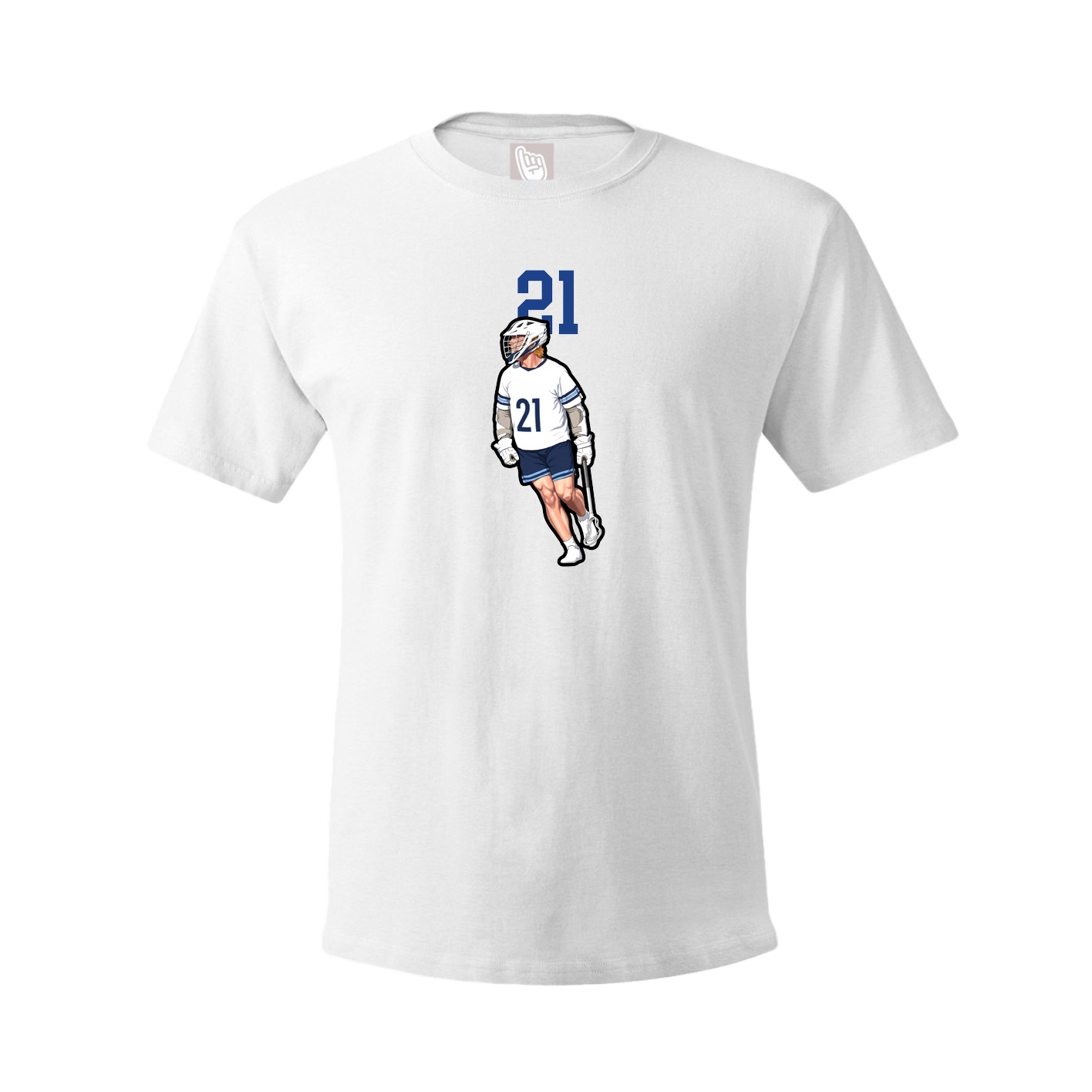 Tee — Number Top in White