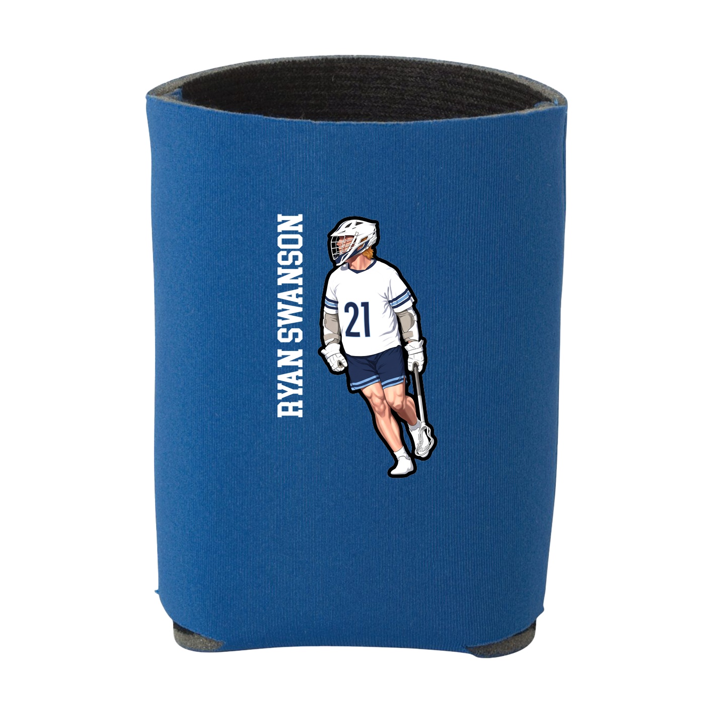 Can Holder — Name Vertical in Royal