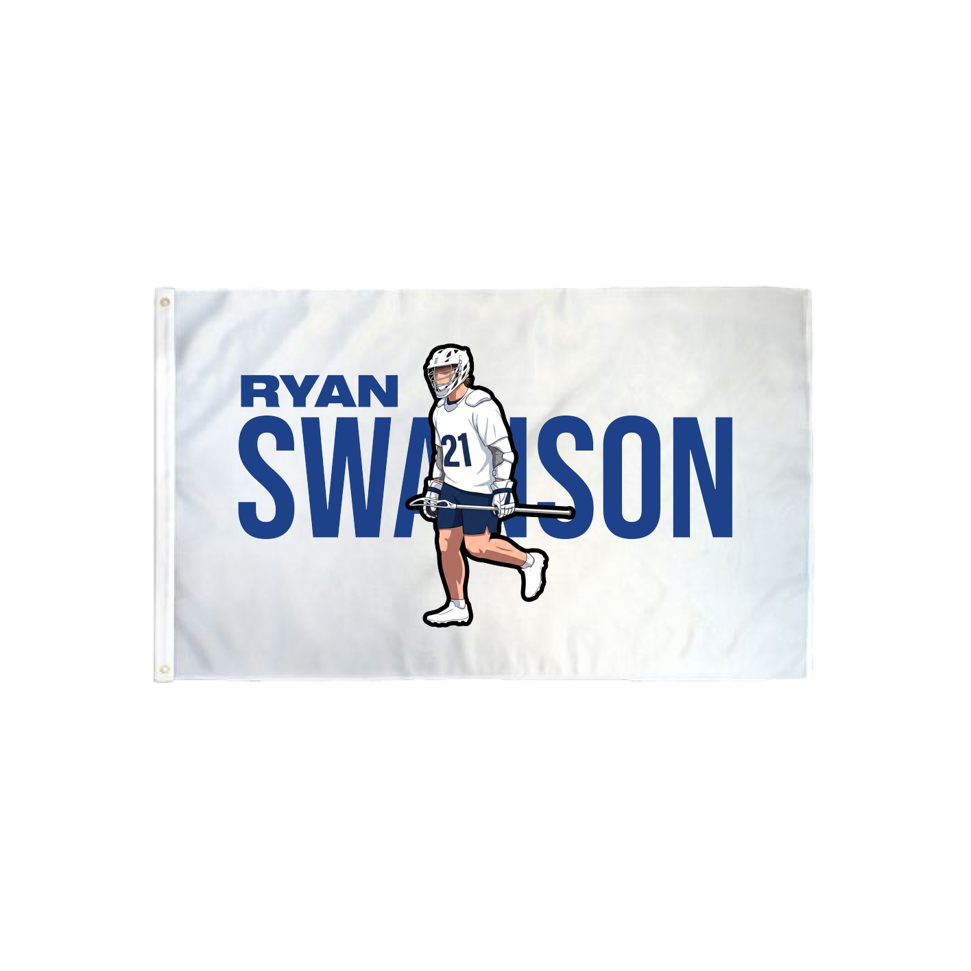 3x5 Flag — Player Name in Classic