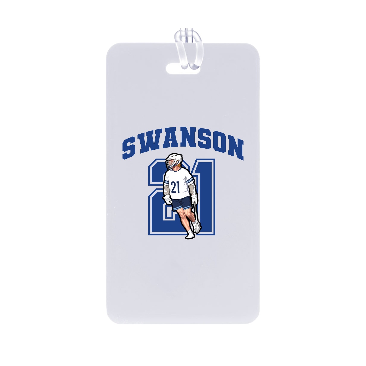 Bag Tag — Number in Classic