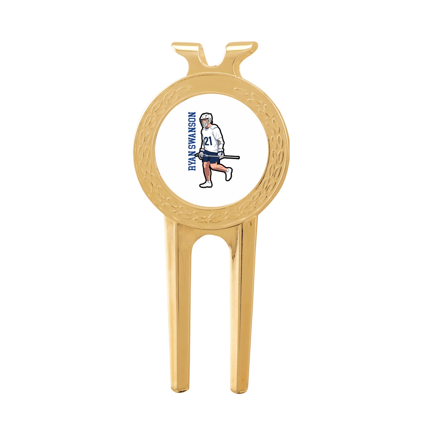 Divot Tool with Ball Marker — Name Vertical in Classic