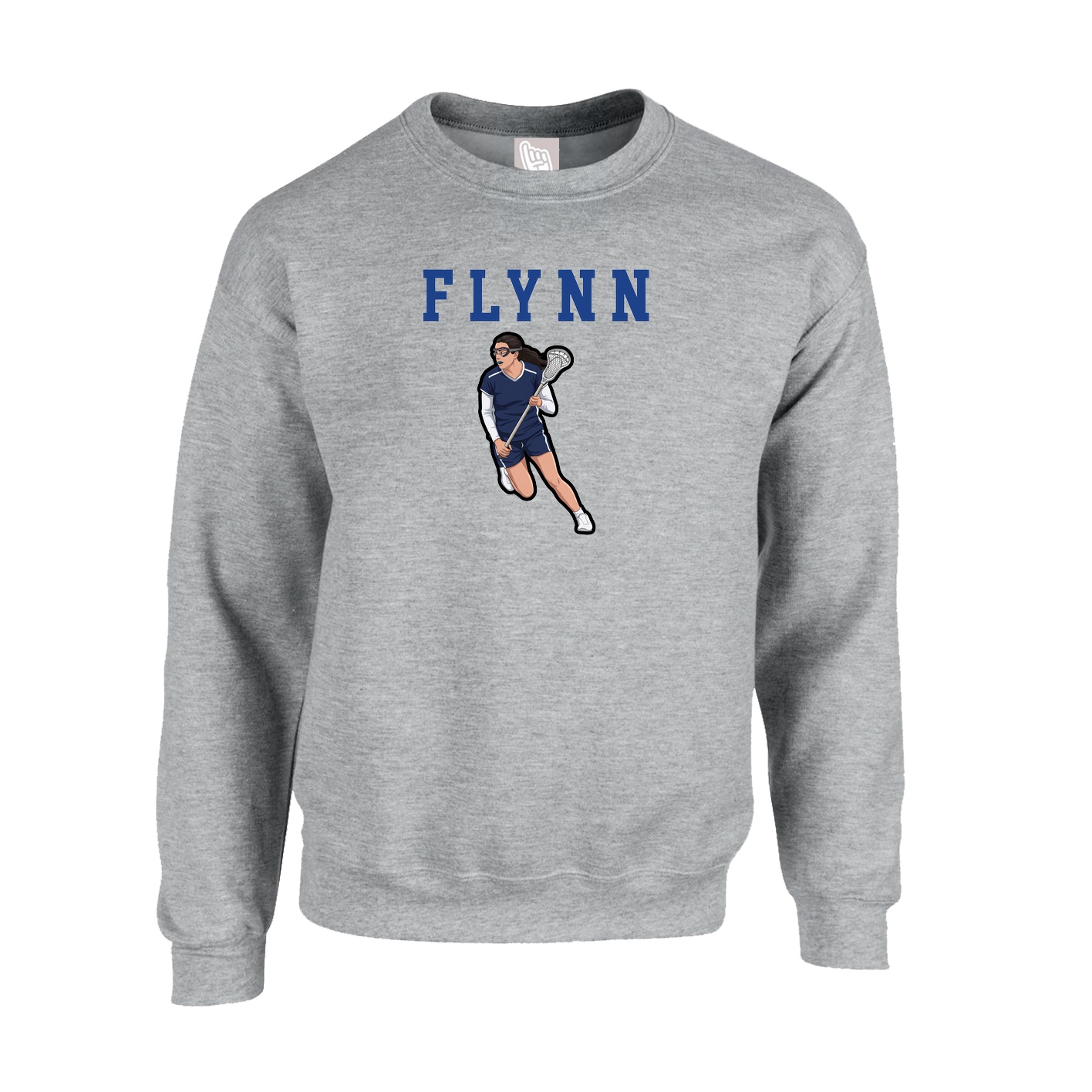 Fleece Crew — Shirsey in Grey
