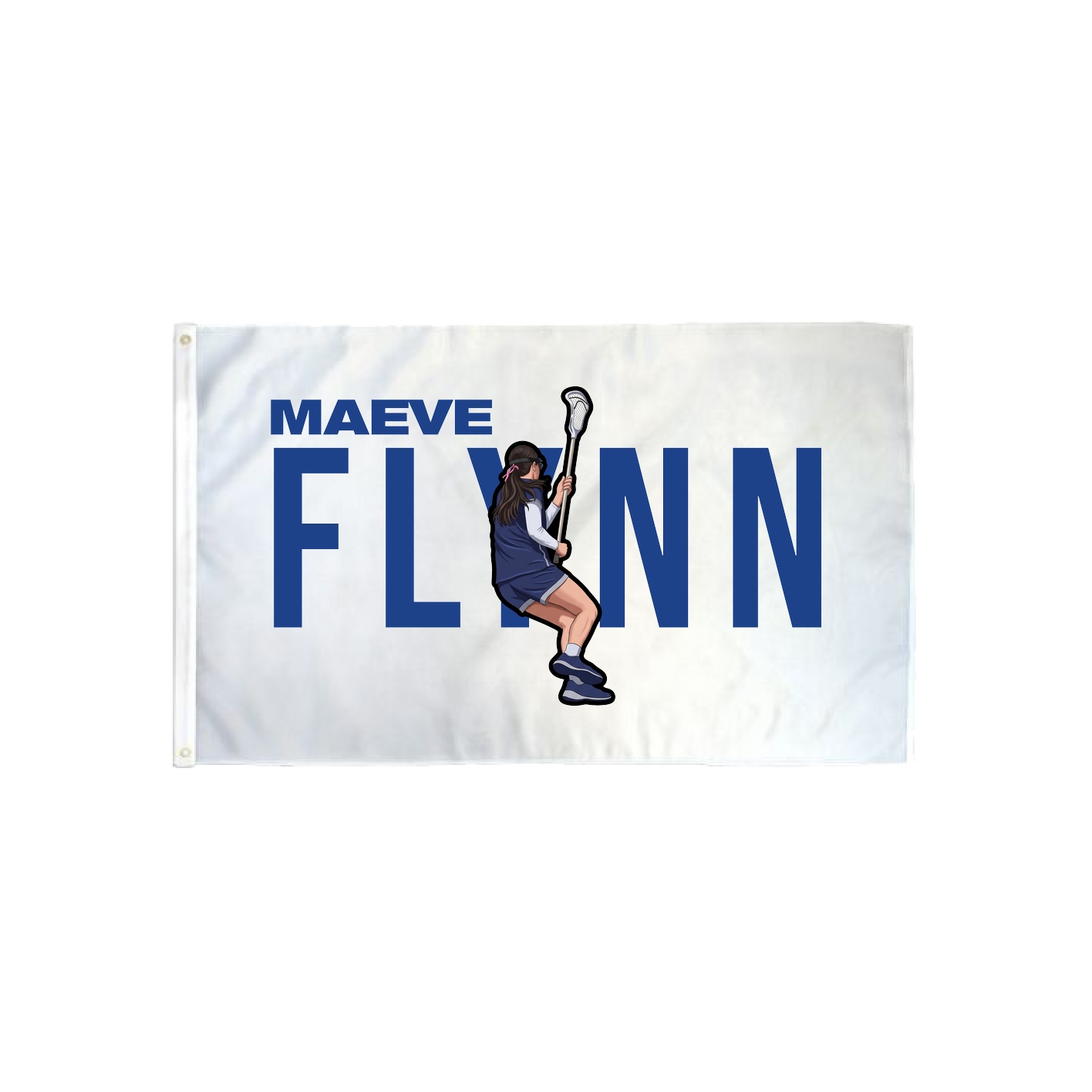 3x5 Flag — Player Name in Classic