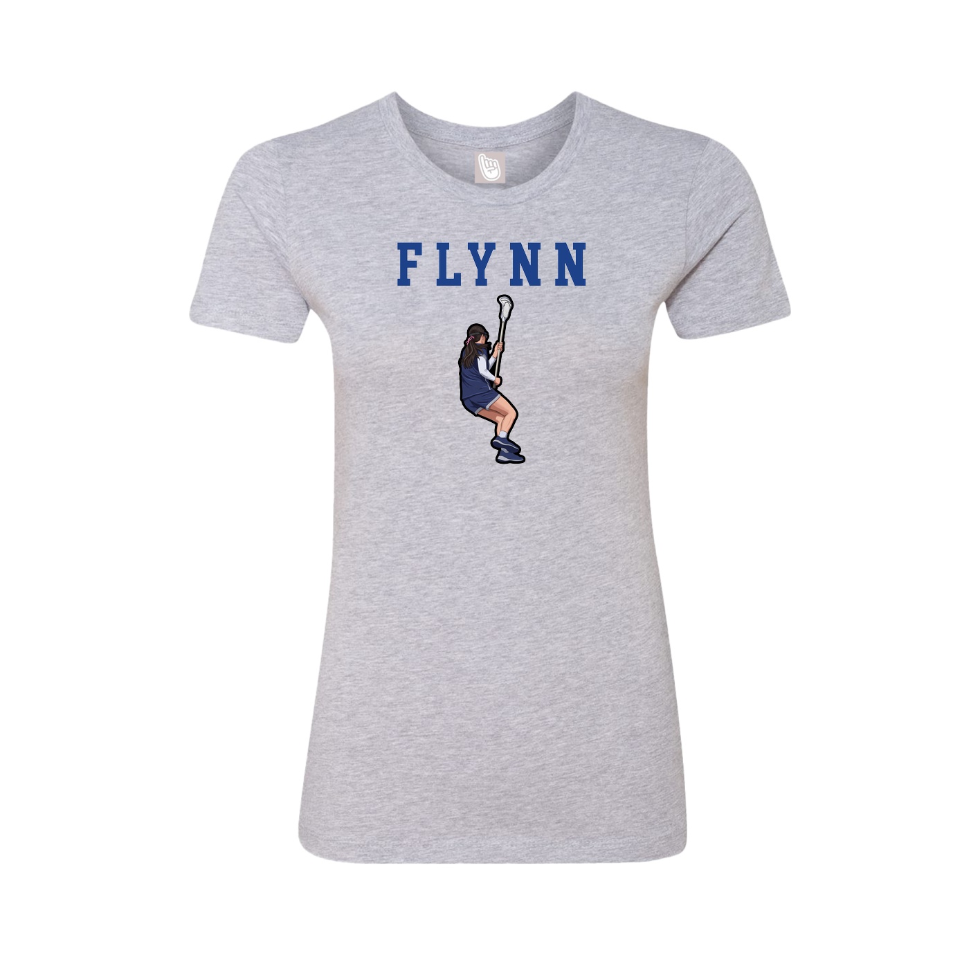 Fitted Women's Tee — Shirsey in Grey