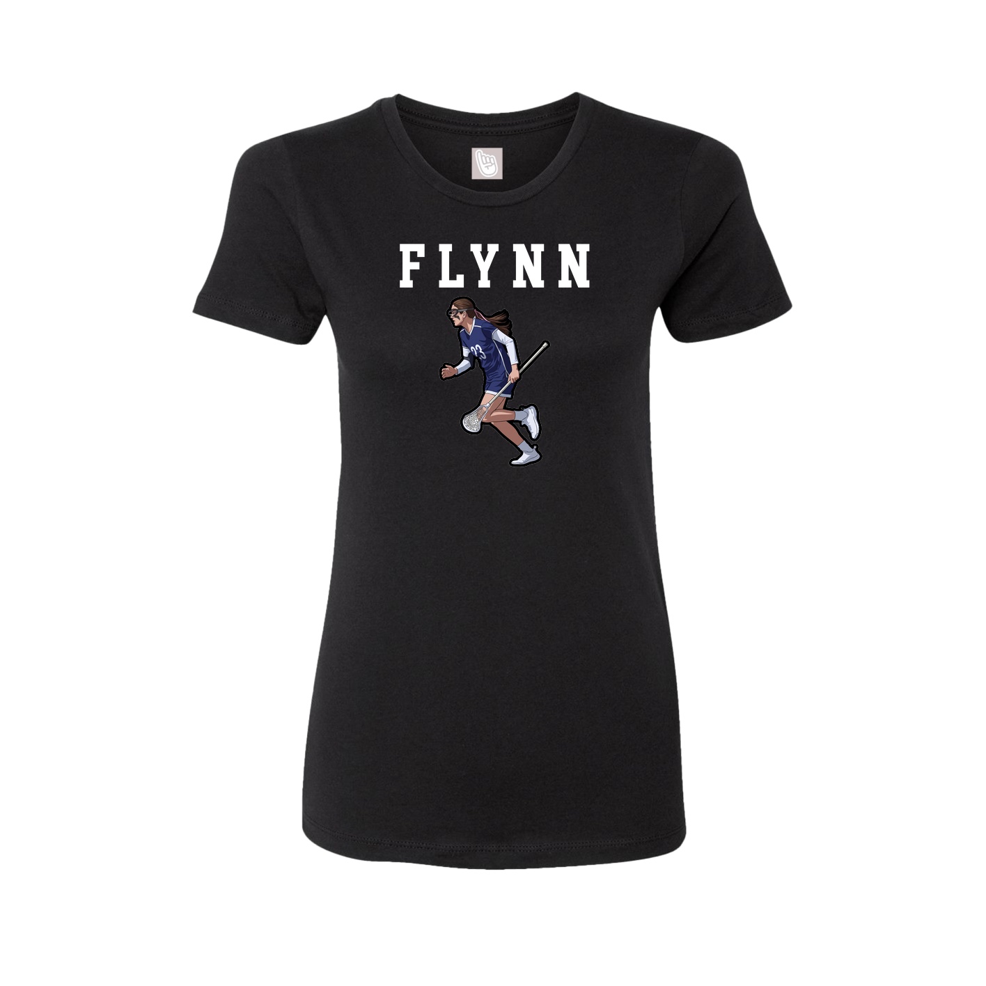 Fitted Women's Tee — Shirsey in Black