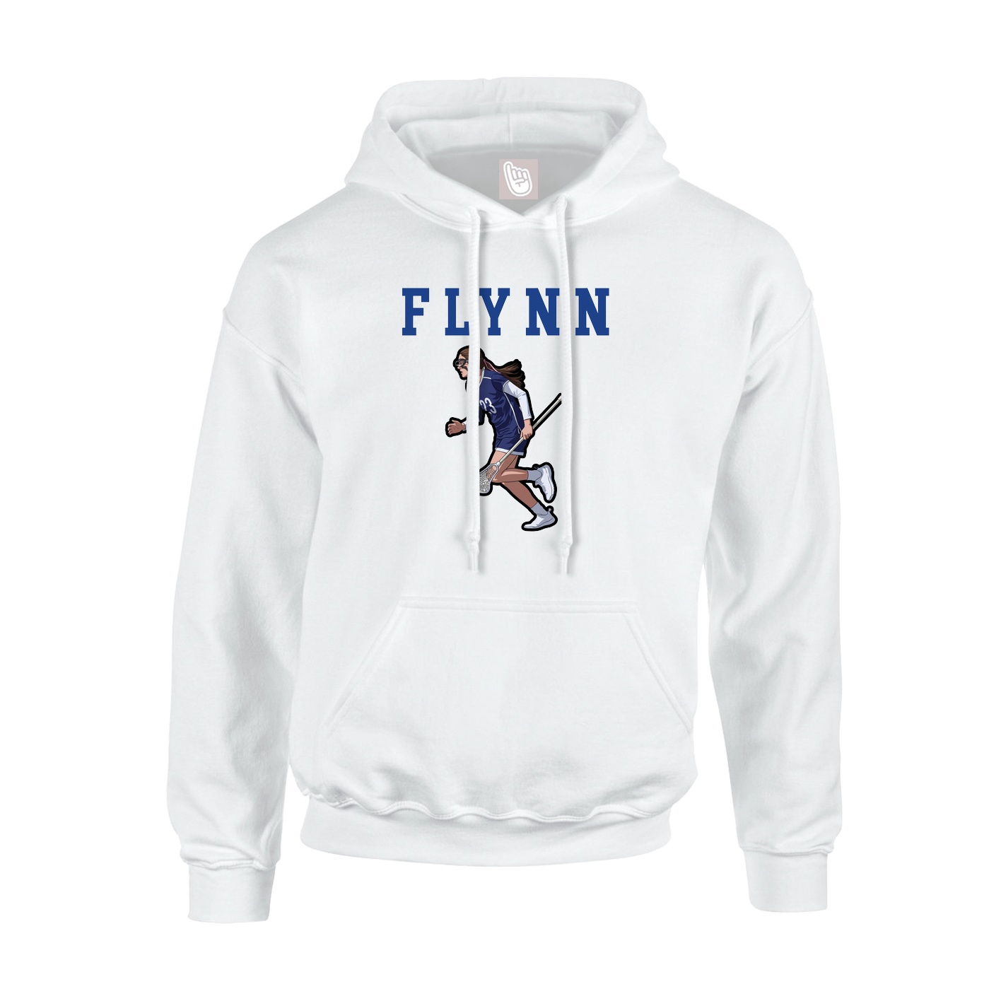 Hoodie — Shirsey in White