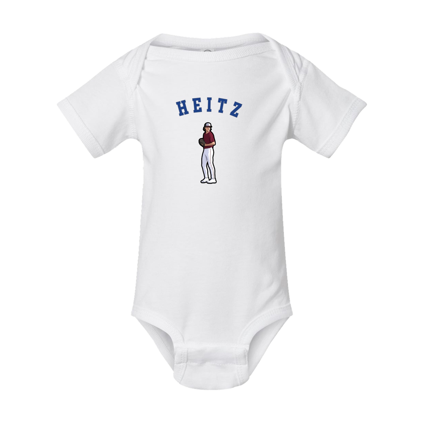 Baby Onesie — Shirsey Arch in White