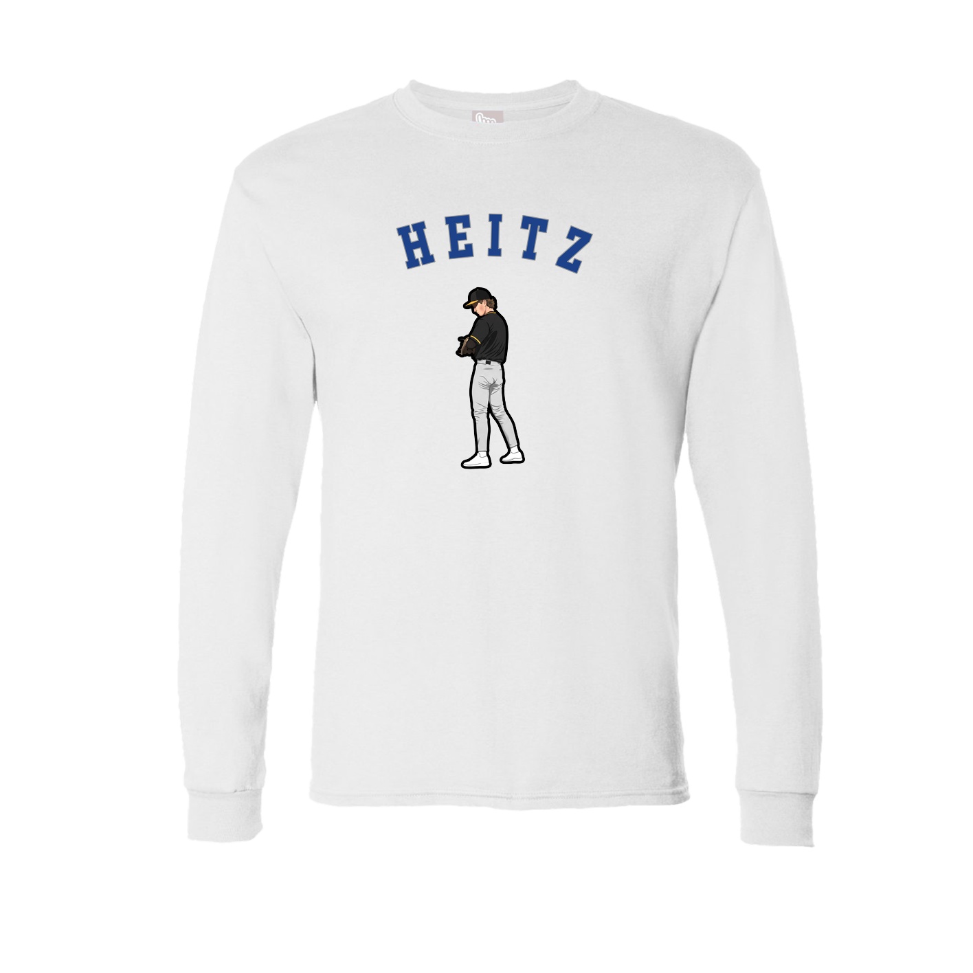 Long Sleeve Tee — Shirsey Arch in White