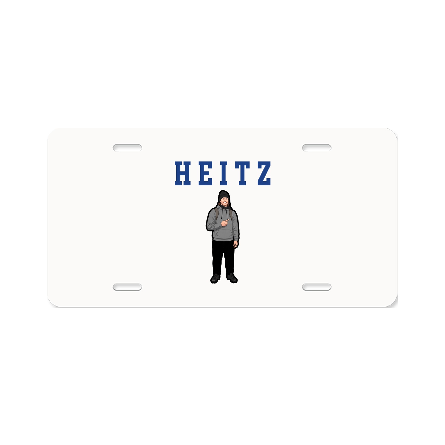 License Plate — Shirsey in Classic