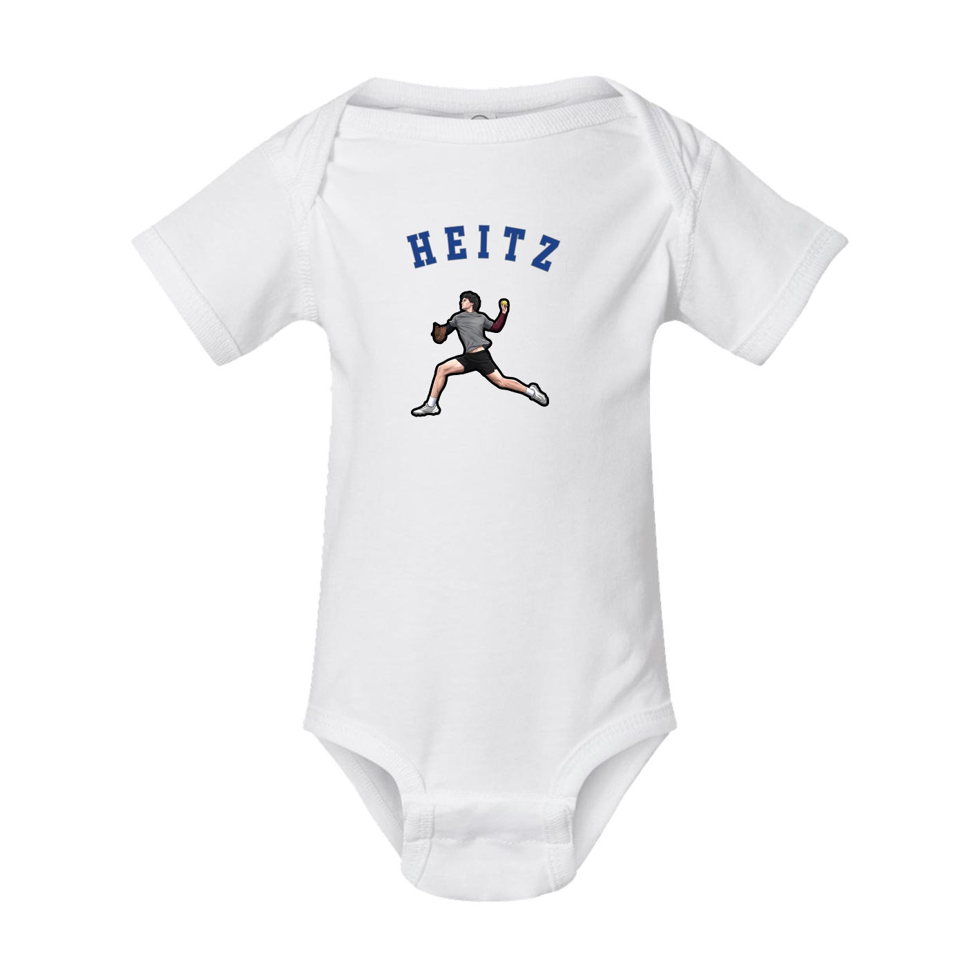 Baby Onesie — Shirsey Arch in White