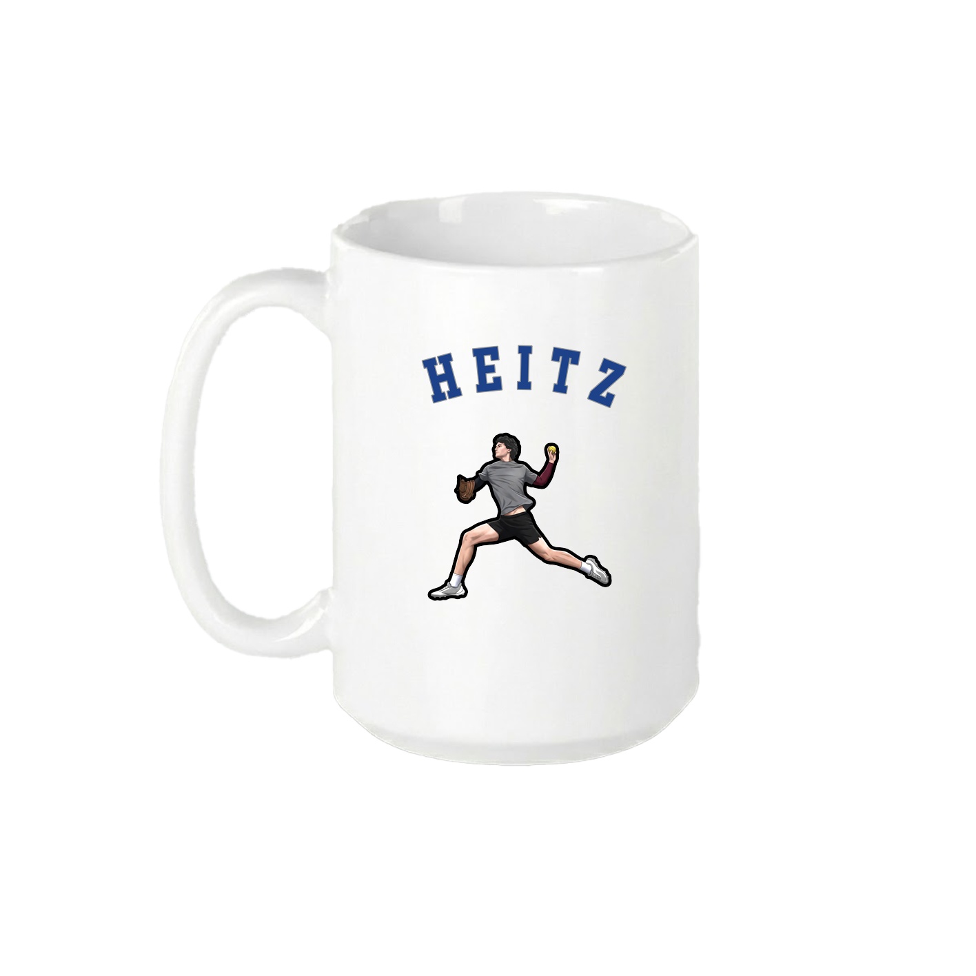 15oz Coffee Mug — Shirsey Arch in White