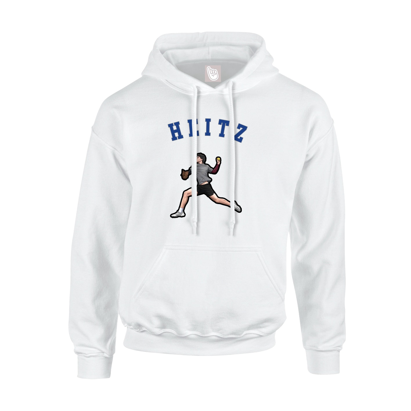 Hoodie — Shirsey Arch in White