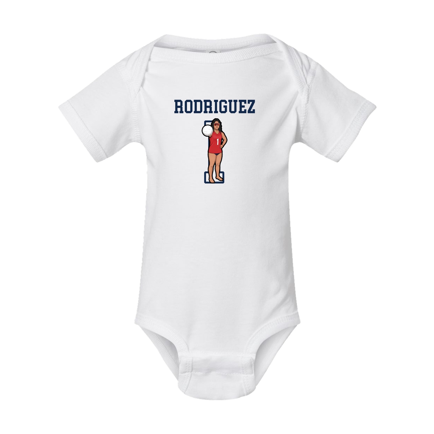 Baby Onesie — Shirsey in White