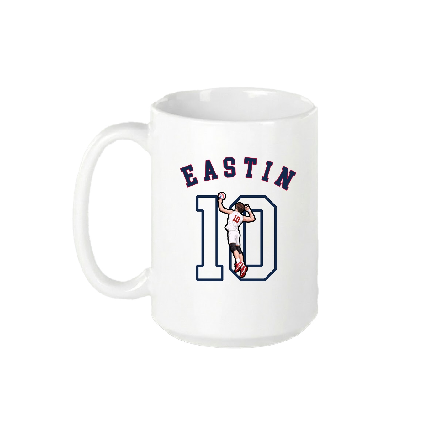 15oz Coffee Mug — Shirsey Arch in White