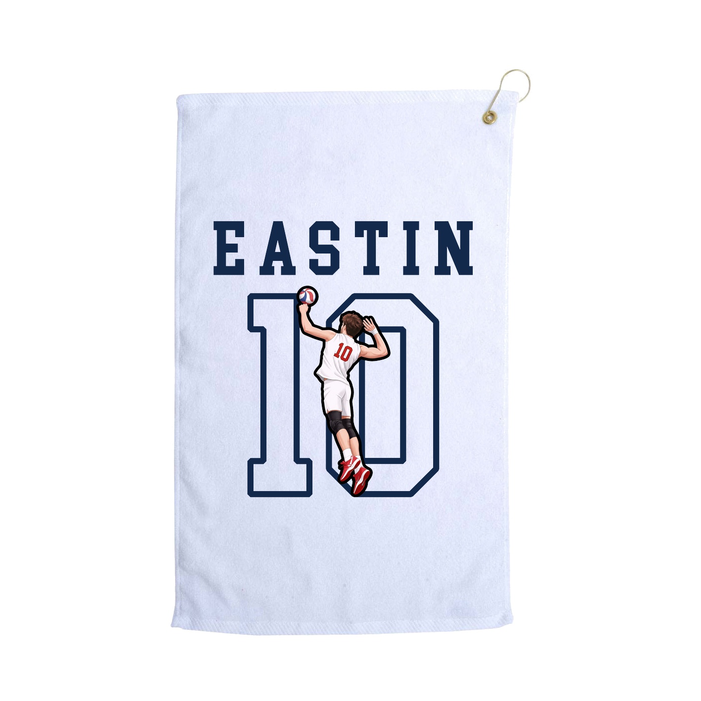 Golf Towel — Shirsey in White