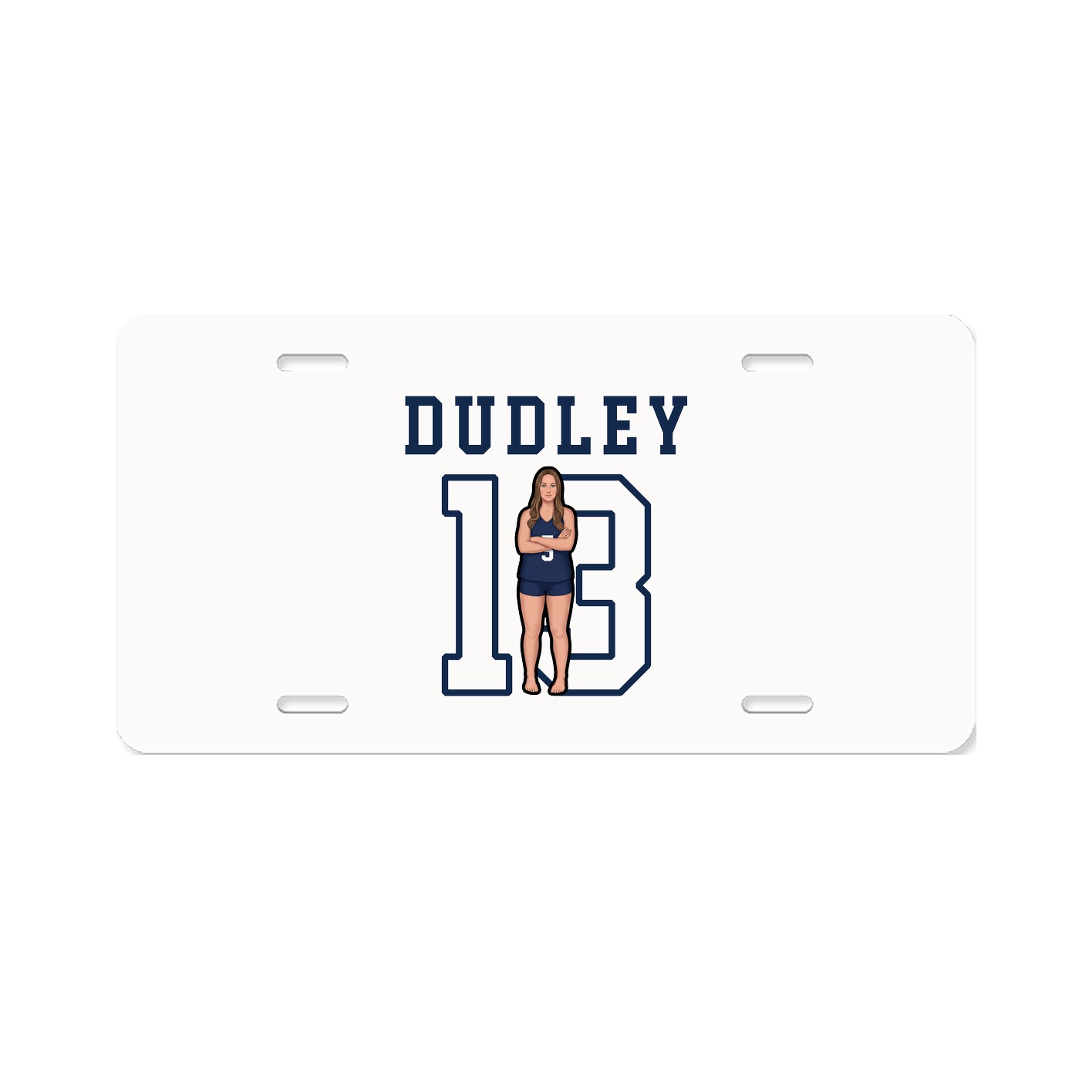 License Plate — Shirsey in Classic