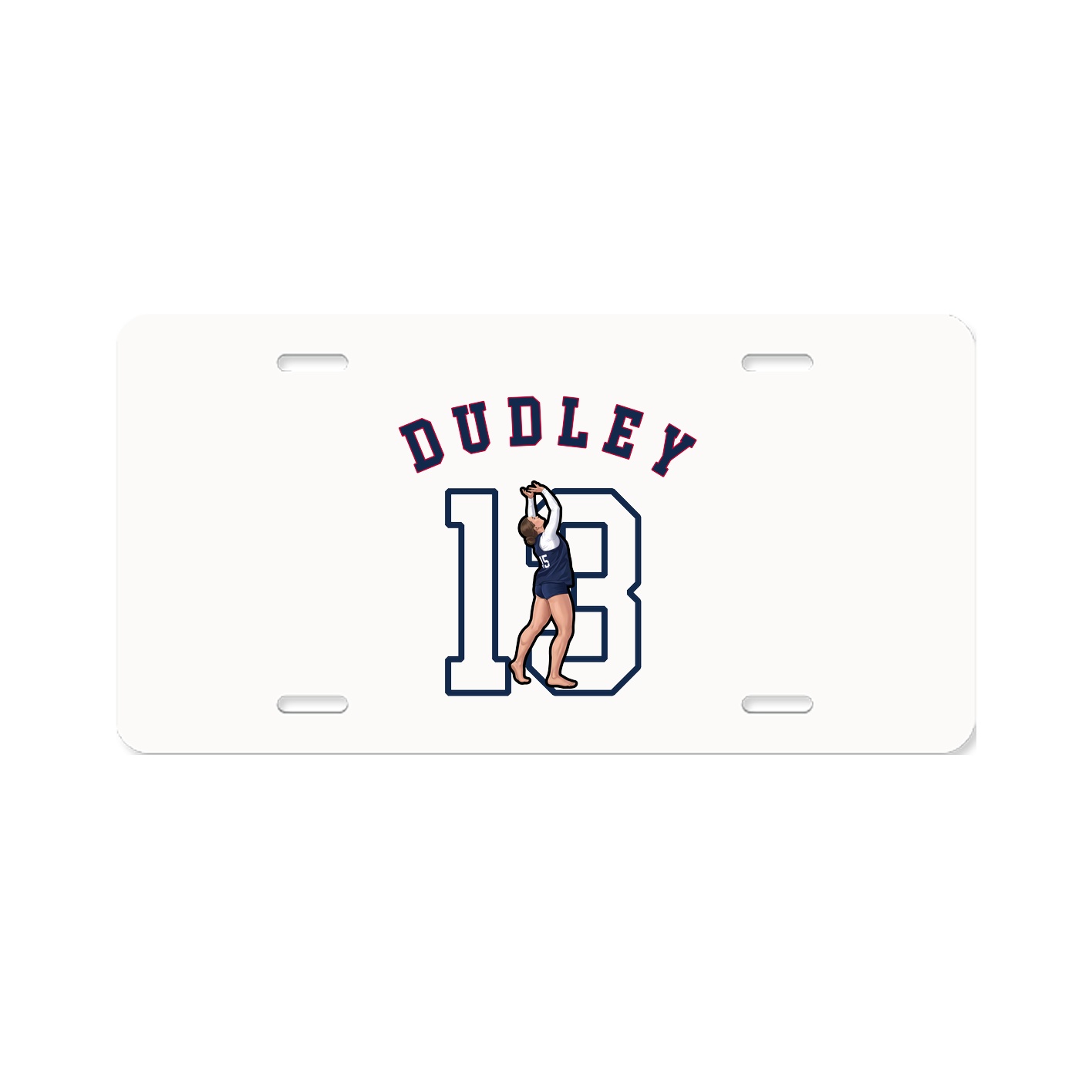 License Plate — Shirsey Arch in Classic