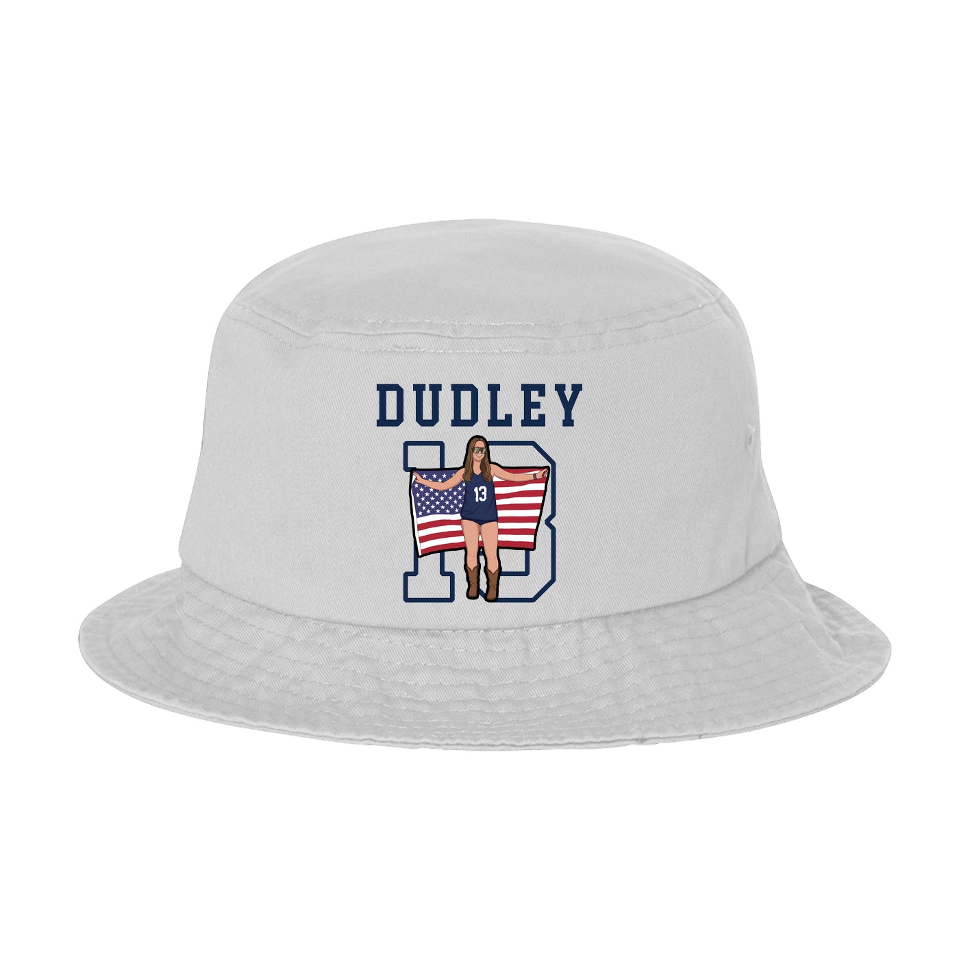 Bucket Cap — Shirsey in White