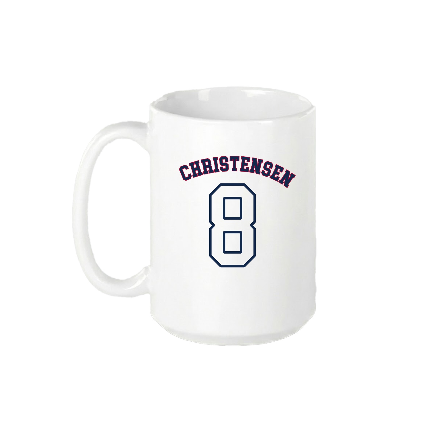 15oz Coffee Mug — Shirsey Arch in White