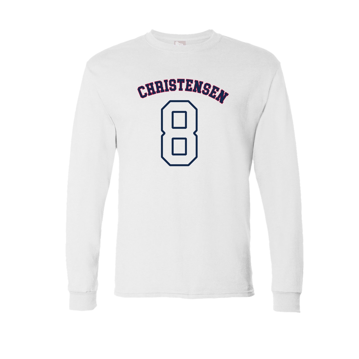 Long Sleeve Tee — Shirsey Arch in White
