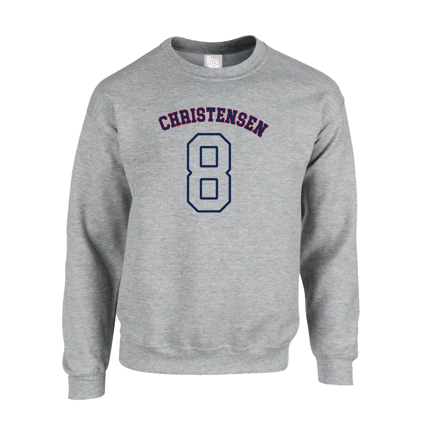 Fleece Crew — Shirsey Arch in Grey