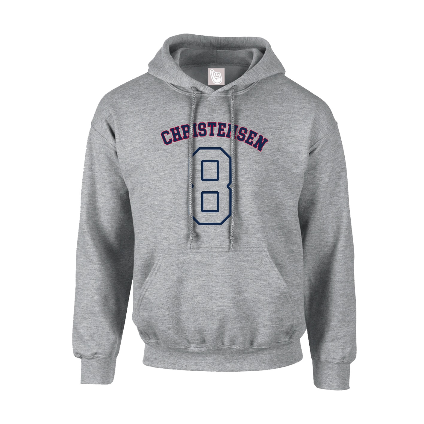 Youth Hoodie — Shirsey Arch in Grey