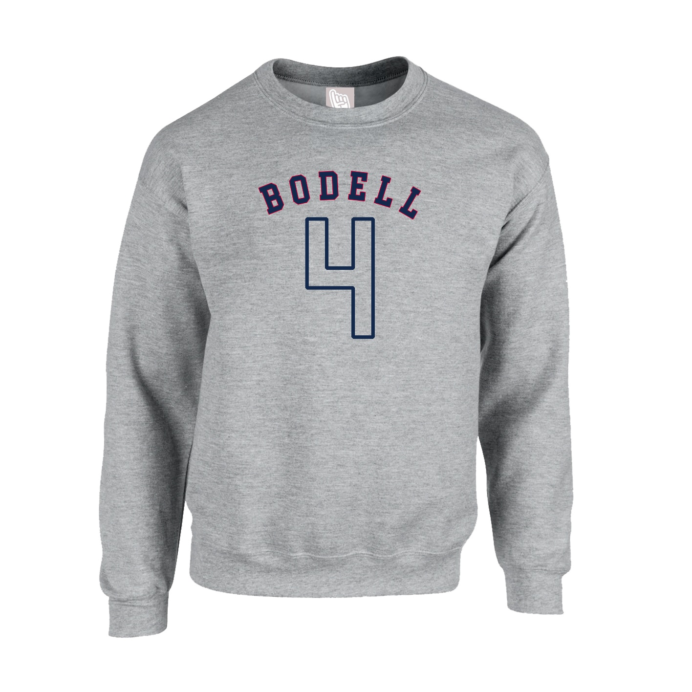 Fleece Crew — Shirsey Arch in Grey