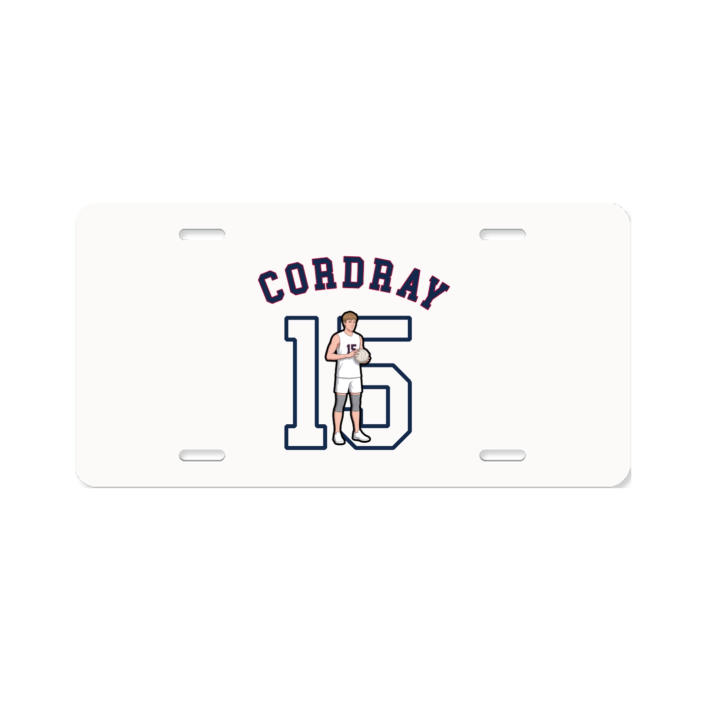License Plate — Shirsey Arch in Classic