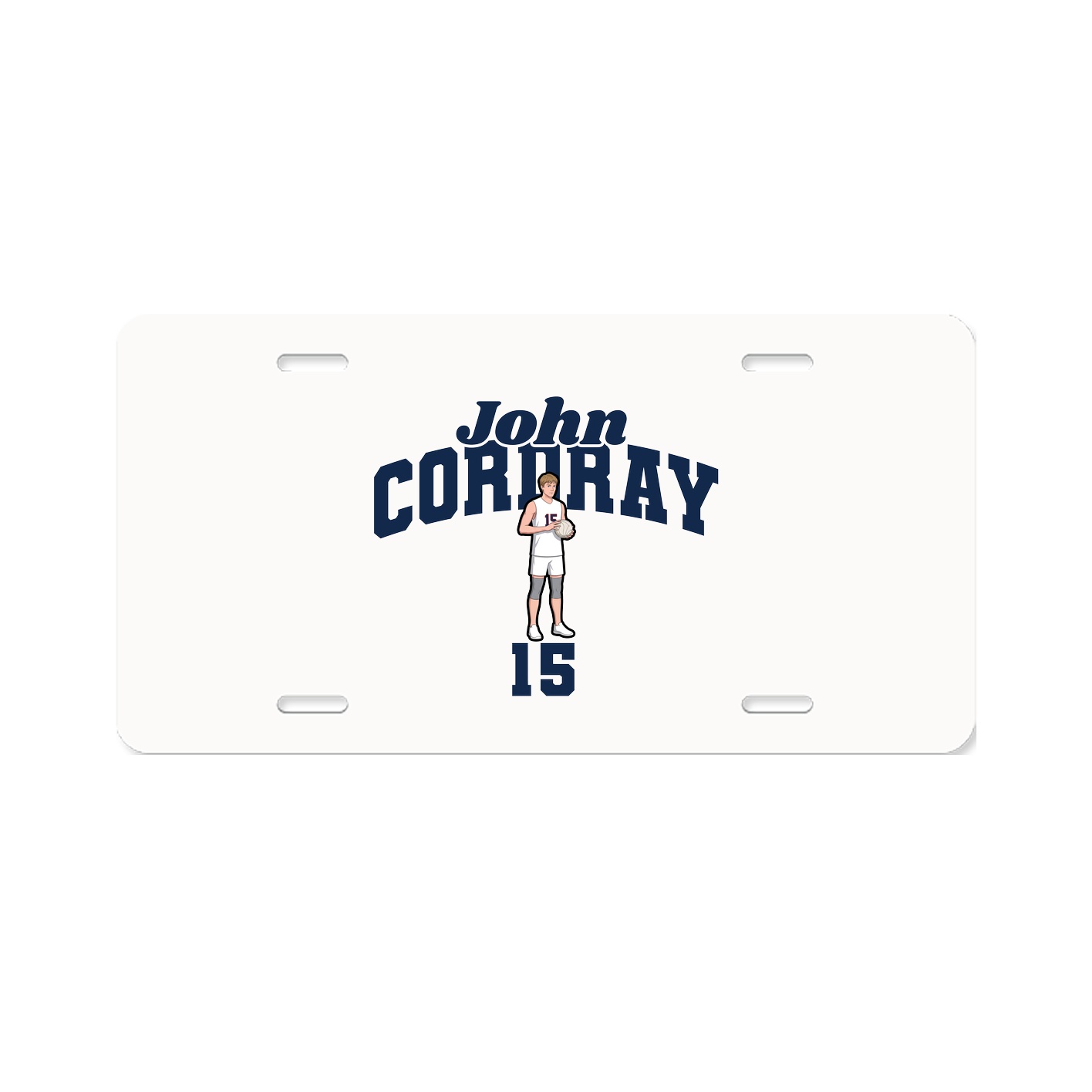 License Plate — Signature Arch in Classic