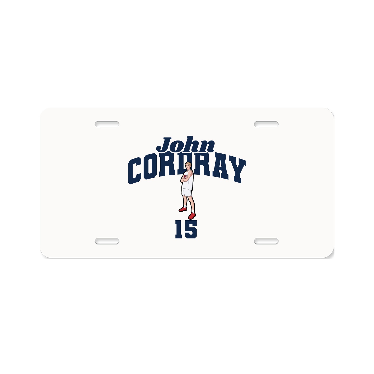 License Plate — Signature Arch in Classic