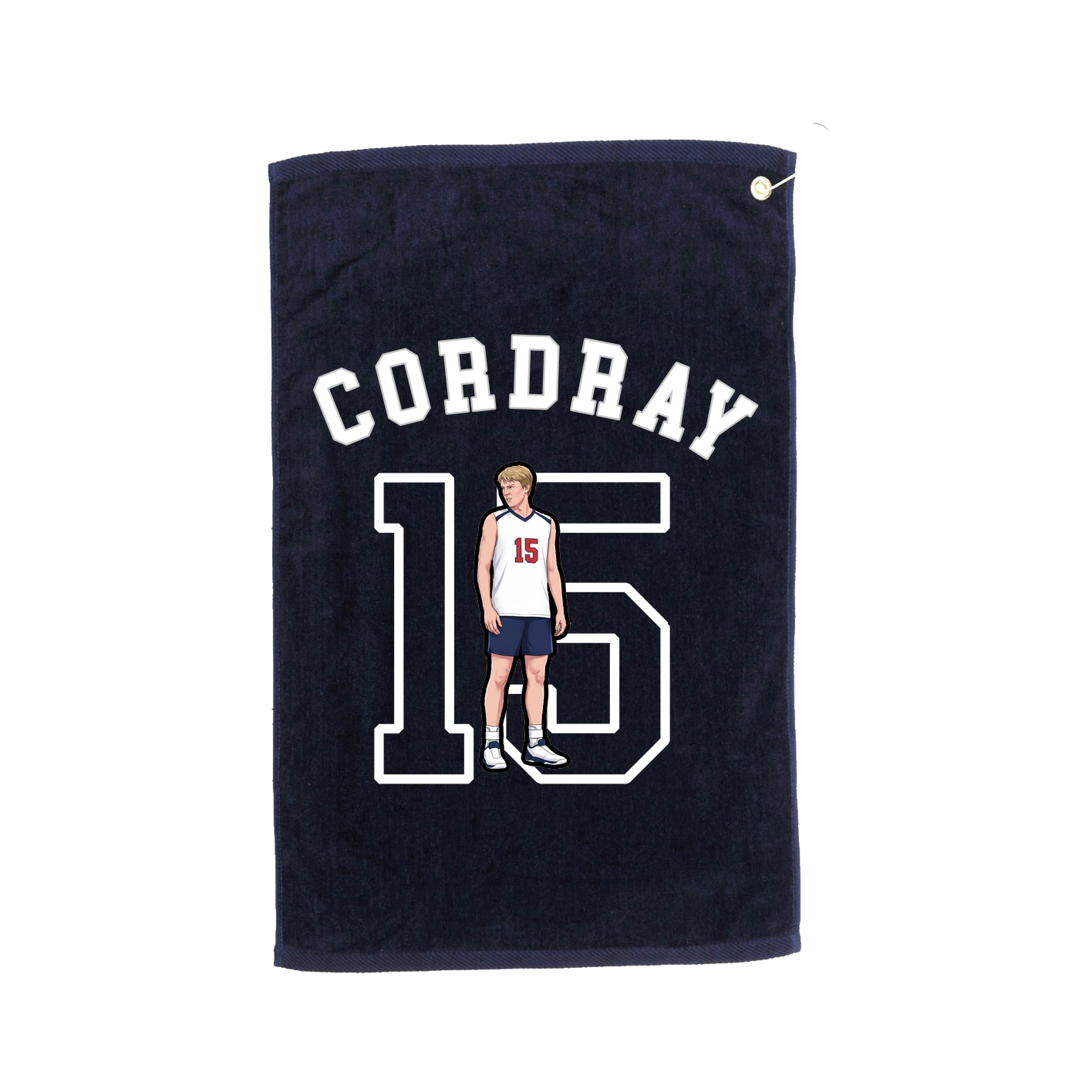 Golf Towel — Shirsey Arch in Navy