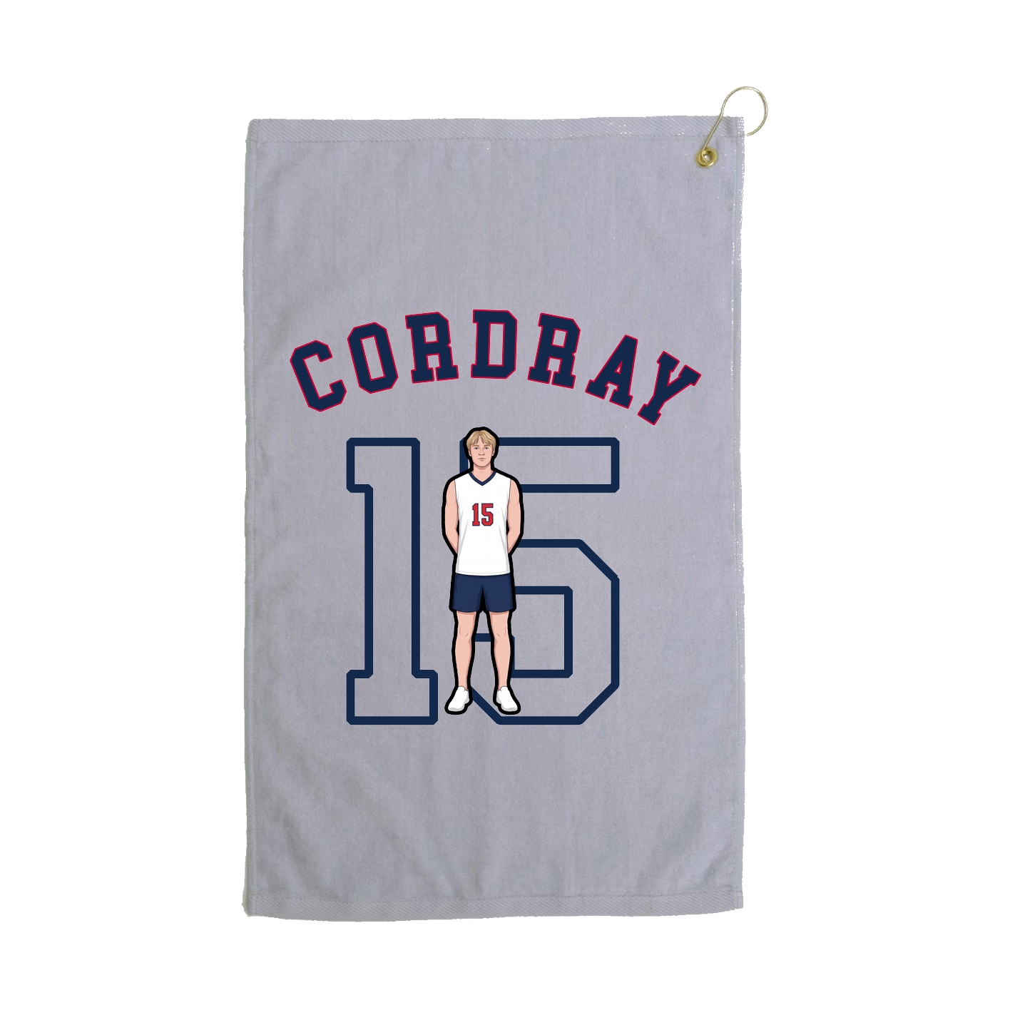 Golf Towel — Shirsey Arch in Grey