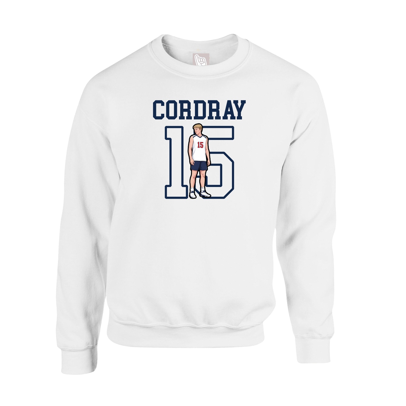 Fleece Crew — Shirsey in White