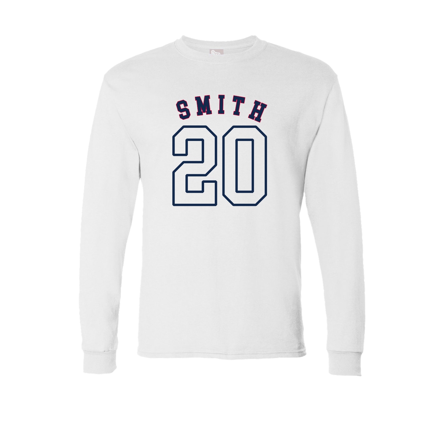 Long Sleeve Tee — Shirsey Arch in White
