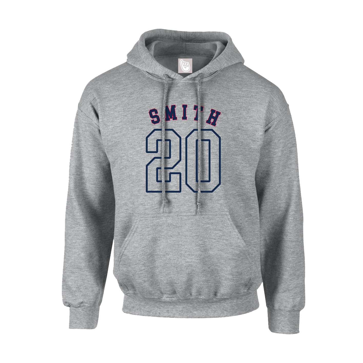 Youth Hoodie — Shirsey Arch in Grey
