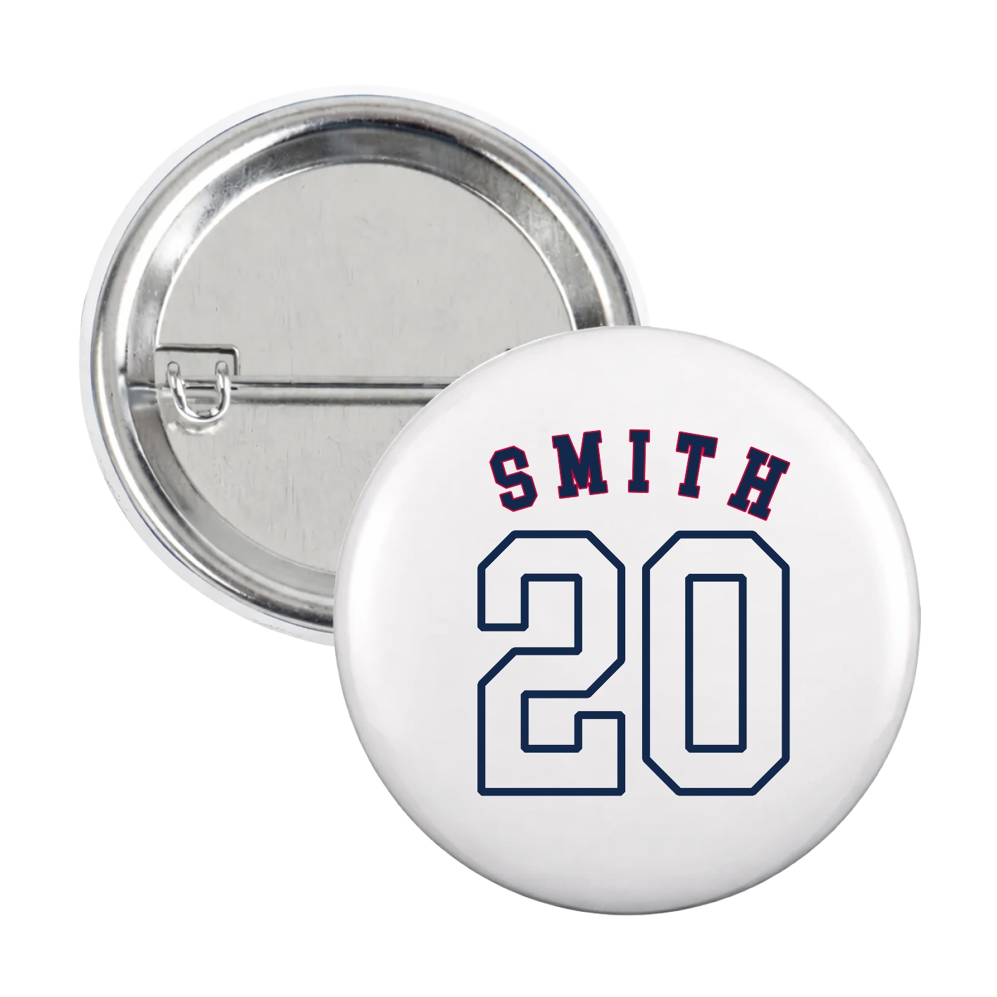 Game Day Button — Shirsey Arch in White