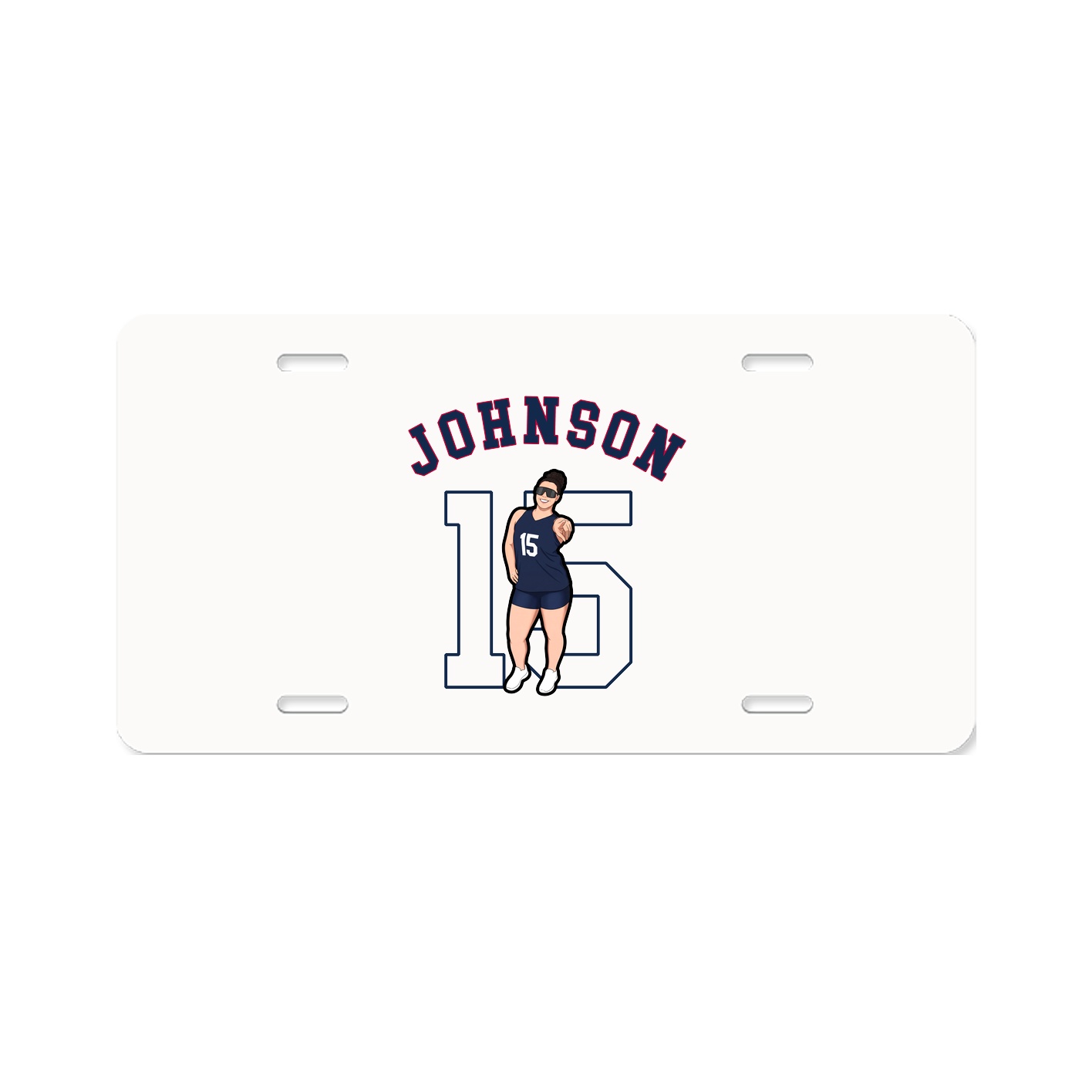 License Plate — Shirsey Arch in Classic