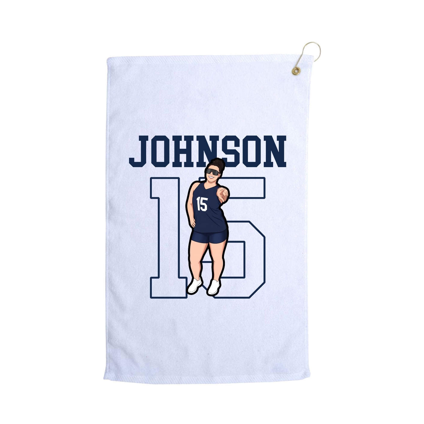 Terry Velour Golf Towel