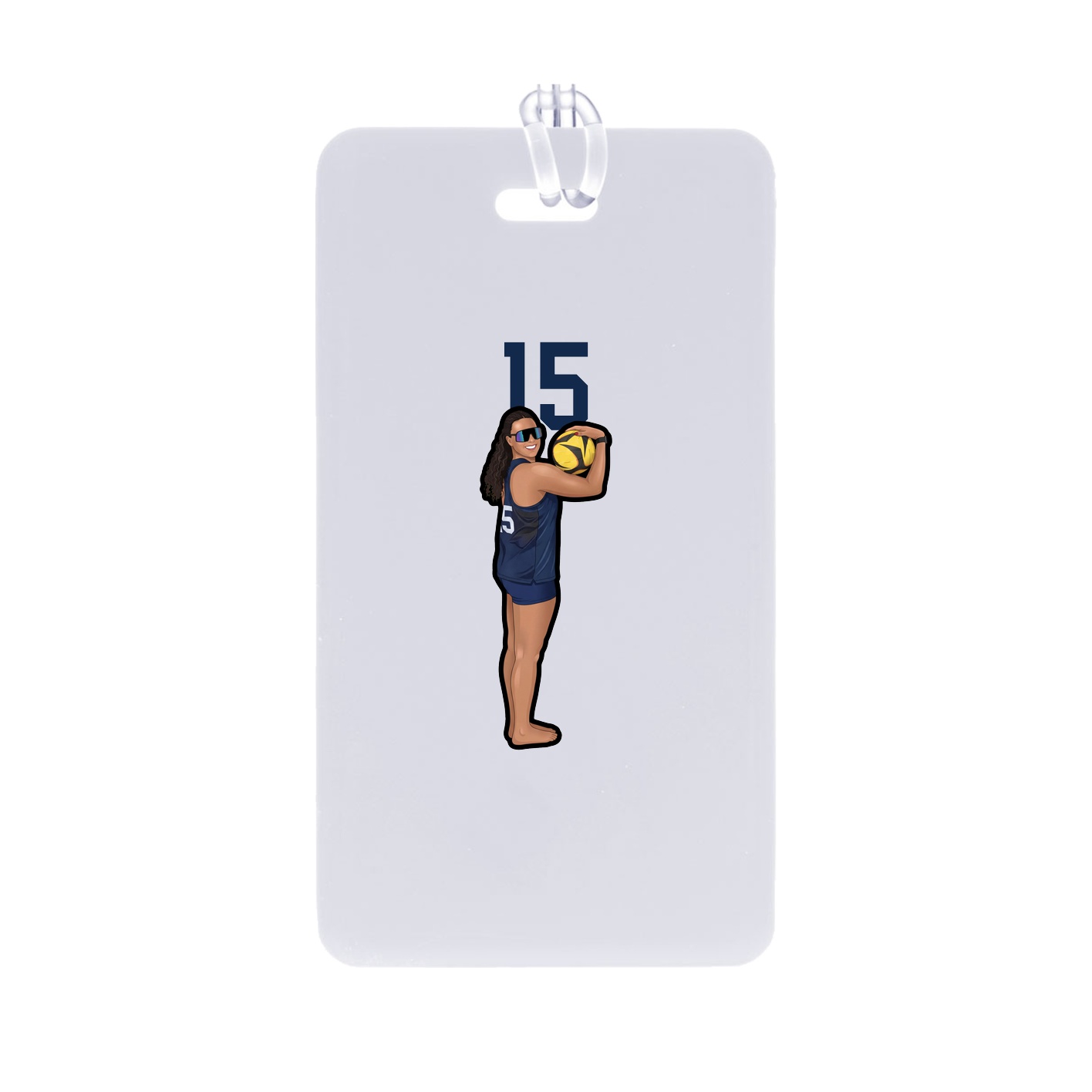 Bag Tag — Number Top in Classic