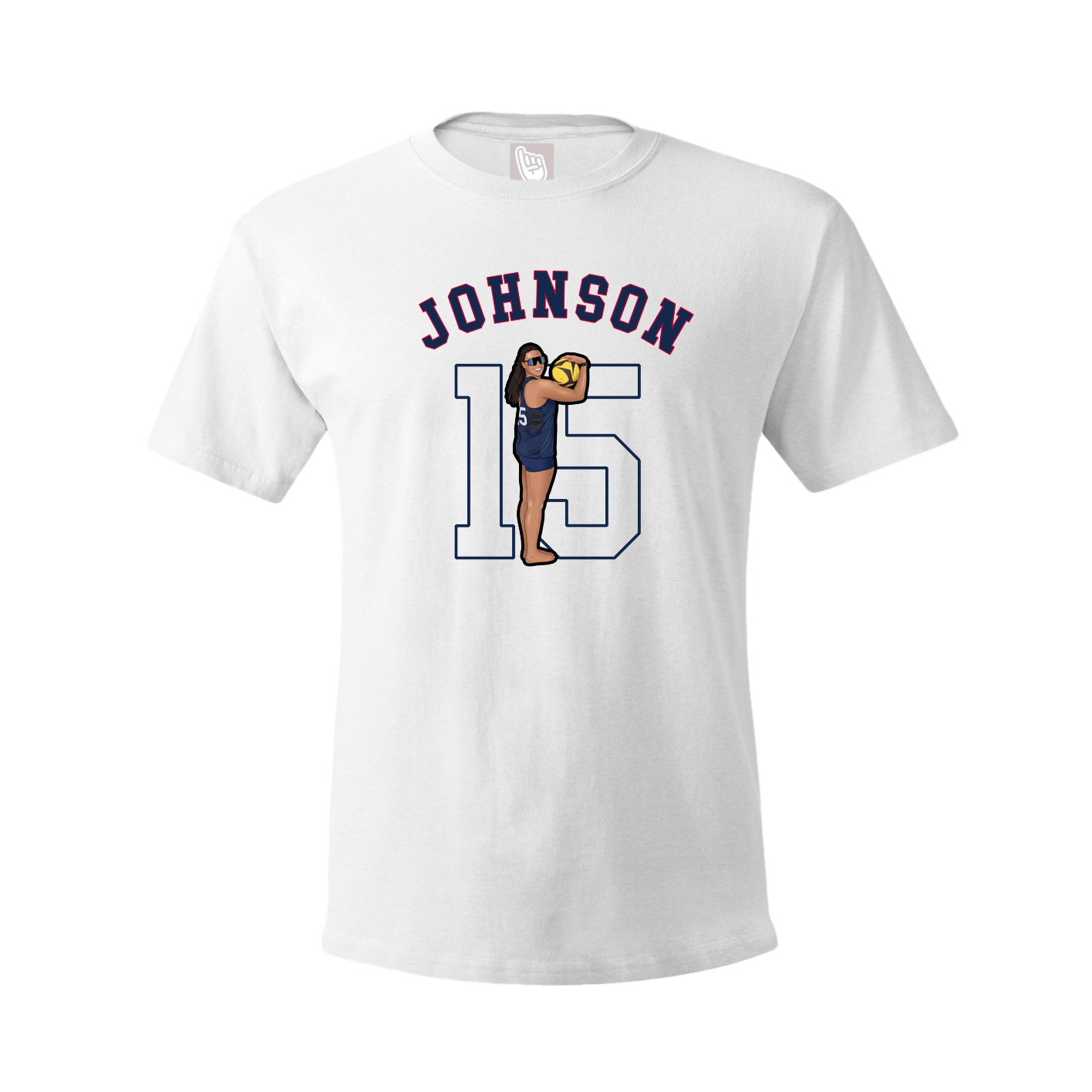 Tee — Shirsey Arch in White