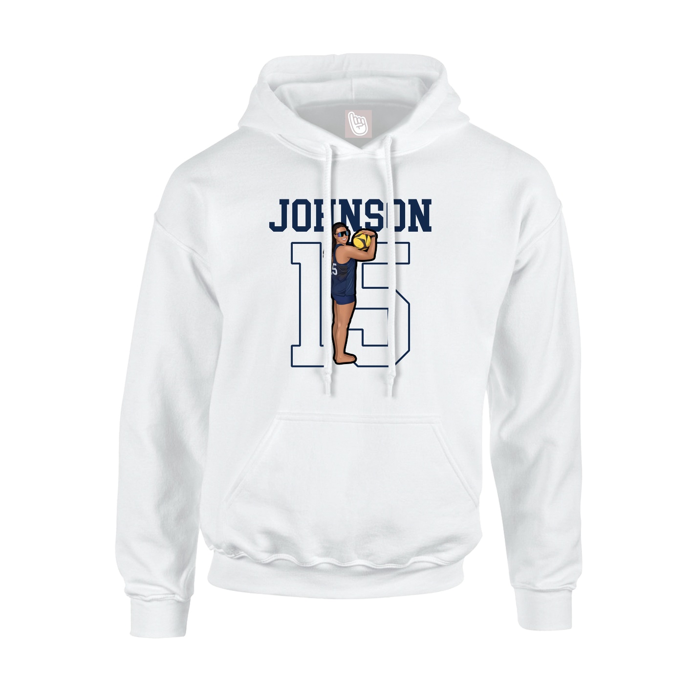 Youth Hoodie — Shirsey in White